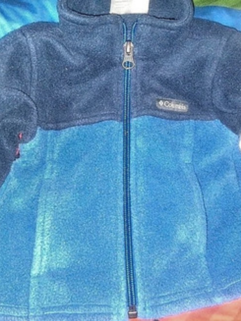 Columbia Toddler Steens Mountain II Fleece Jacket Blue